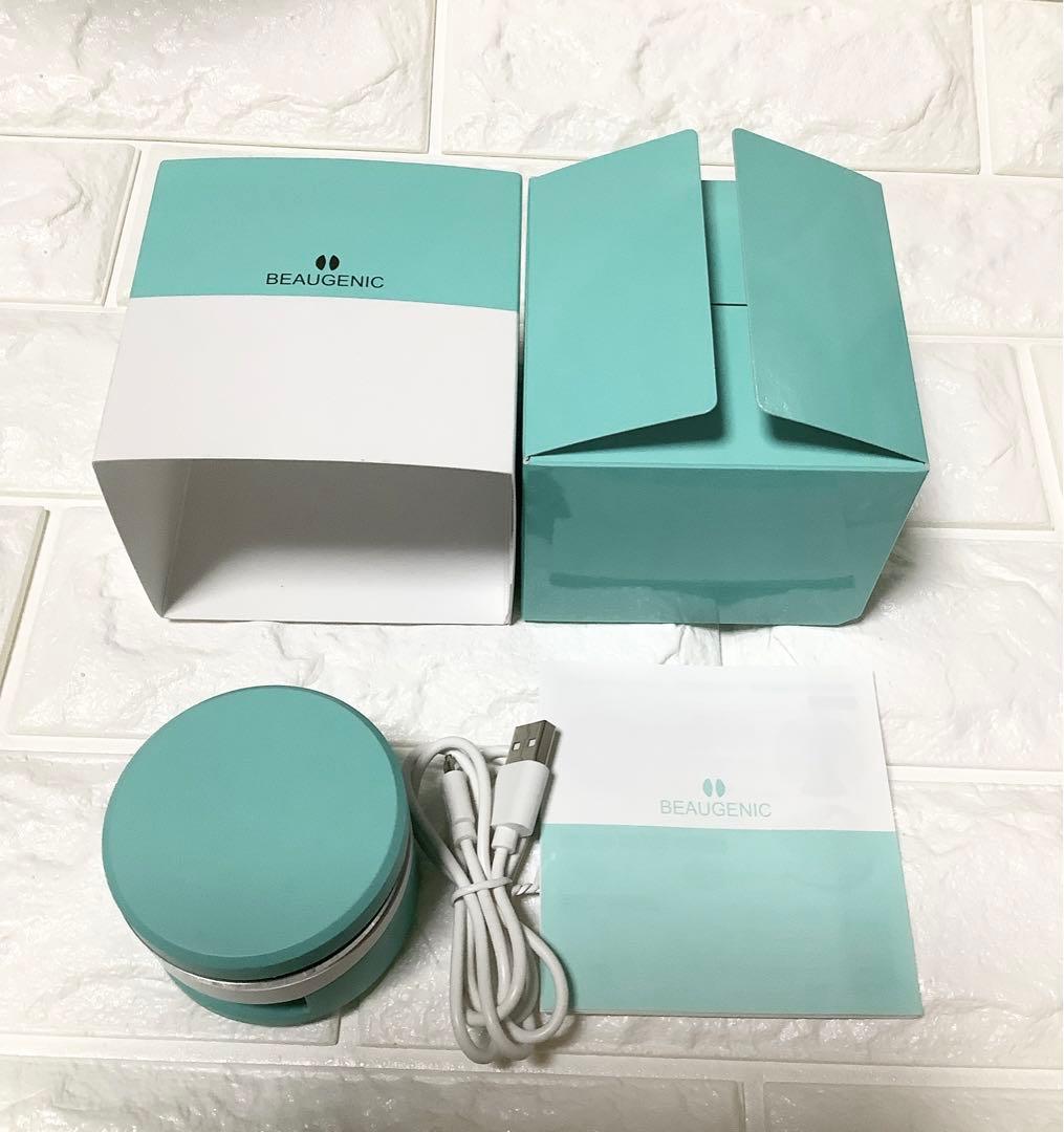 パフ型肌アイロン美顔器　BeauGenic　ビュージェニック]