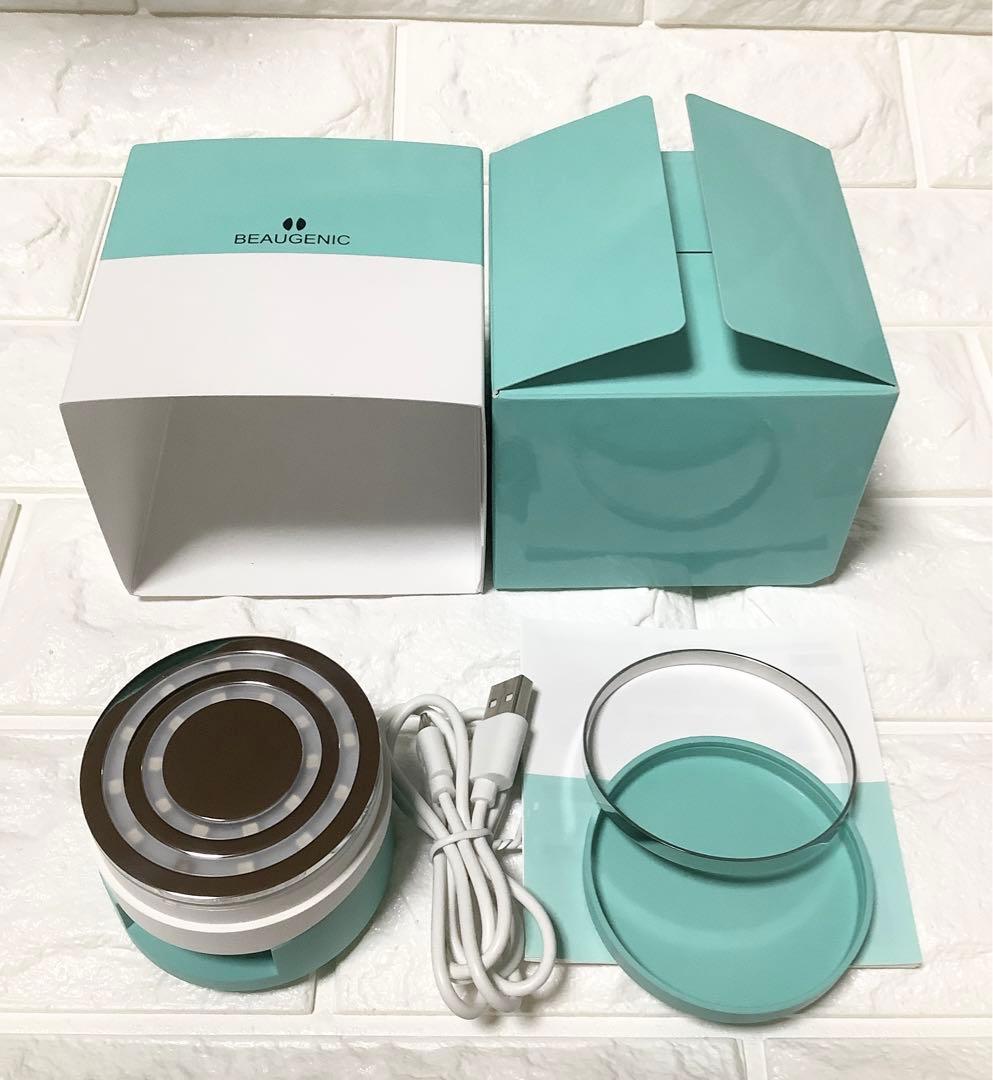 パフ型肌アイロン美顔器　BeauGenic　ビュージェニック]