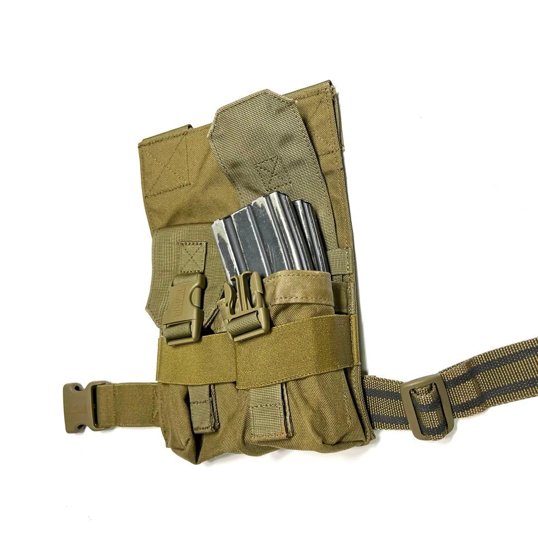 個人装備 BLACKHAWK! OMEGA ELITE M16 MAG POUCH KH