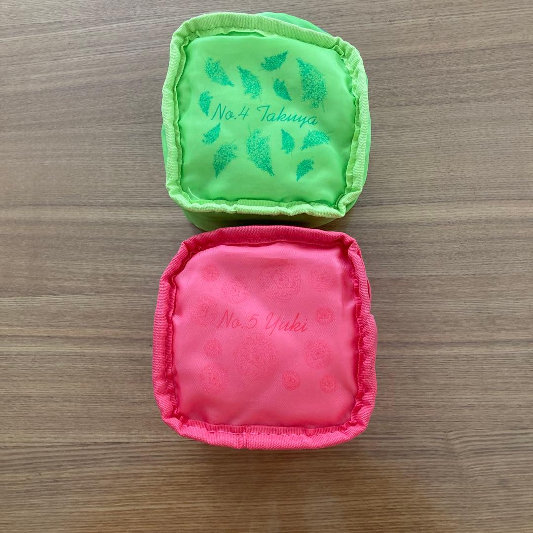 超特急　Rail is Beautiful ポーチ（ユーキ、タクヤ）