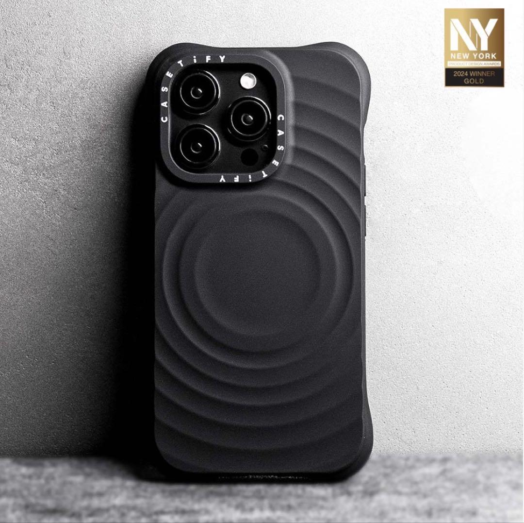 CASETiFY ブラック iPhone用ケース　14Pro