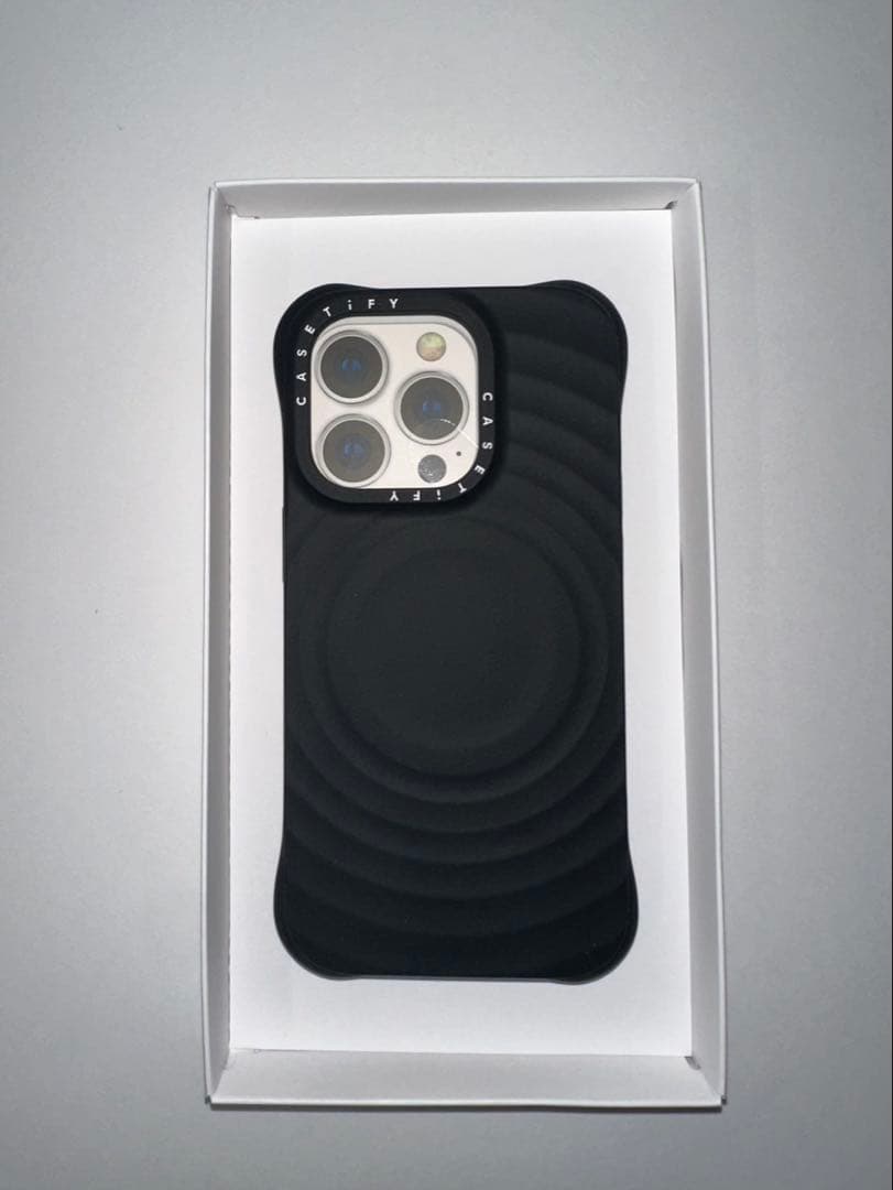 CASETiFY ブラック iPhone用ケース　14Pro