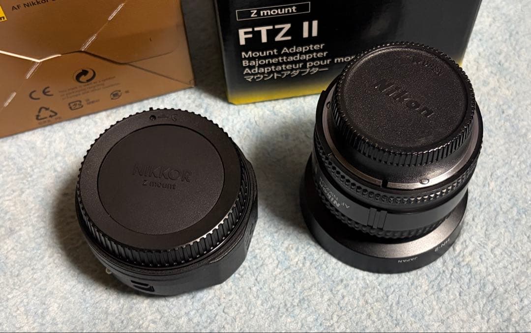 AI AF Nikkor 28mm F2.8D、FTZⅡセット