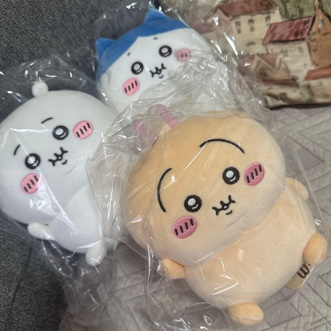 ちいかわ　ぼっちゃり　手乗りぬいぐるみ　3種類セット　新品未使用