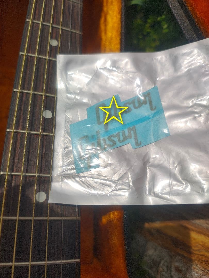 超美品 ノーブランド 真っ赤なJ45スタイル コンタクトPU付エレアコ HC付