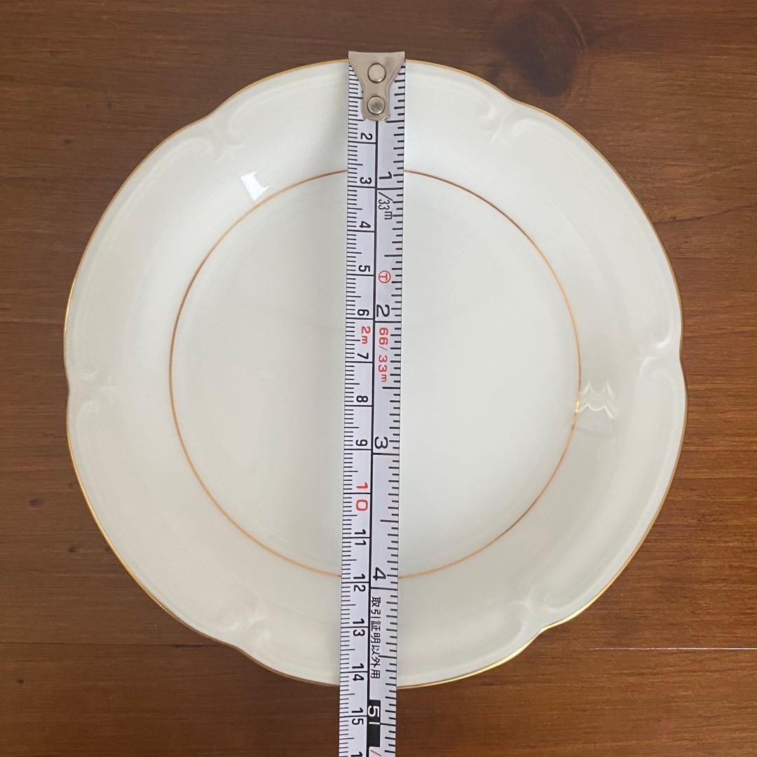 大倉陶園 ゴールドライン 14cm プチケーキ皿 銘々皿 5枚セット