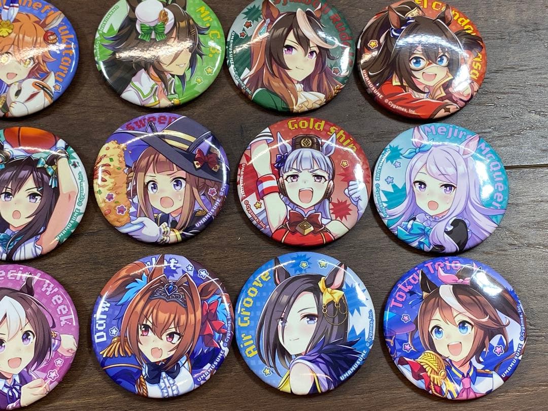 ウマ娘 プリティーダービー　熱血ハチャメチャ大感謝祭！　缶バッジ　25種
