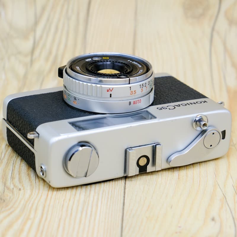 【整備品】珍品　KONICA C35 コニカ シルバーカウンター