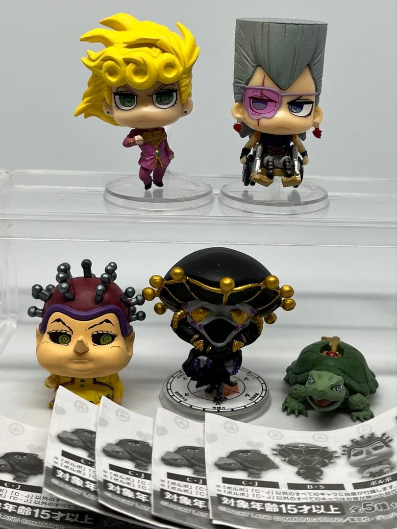 ジョジョの奇妙な冒険 カプセルフィギュア まとめ売り フルコンプセット