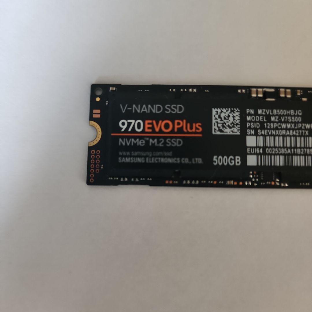 内蔵型SSD Samsung 970 EVO Plus 500GB NVMe M.2 SSD