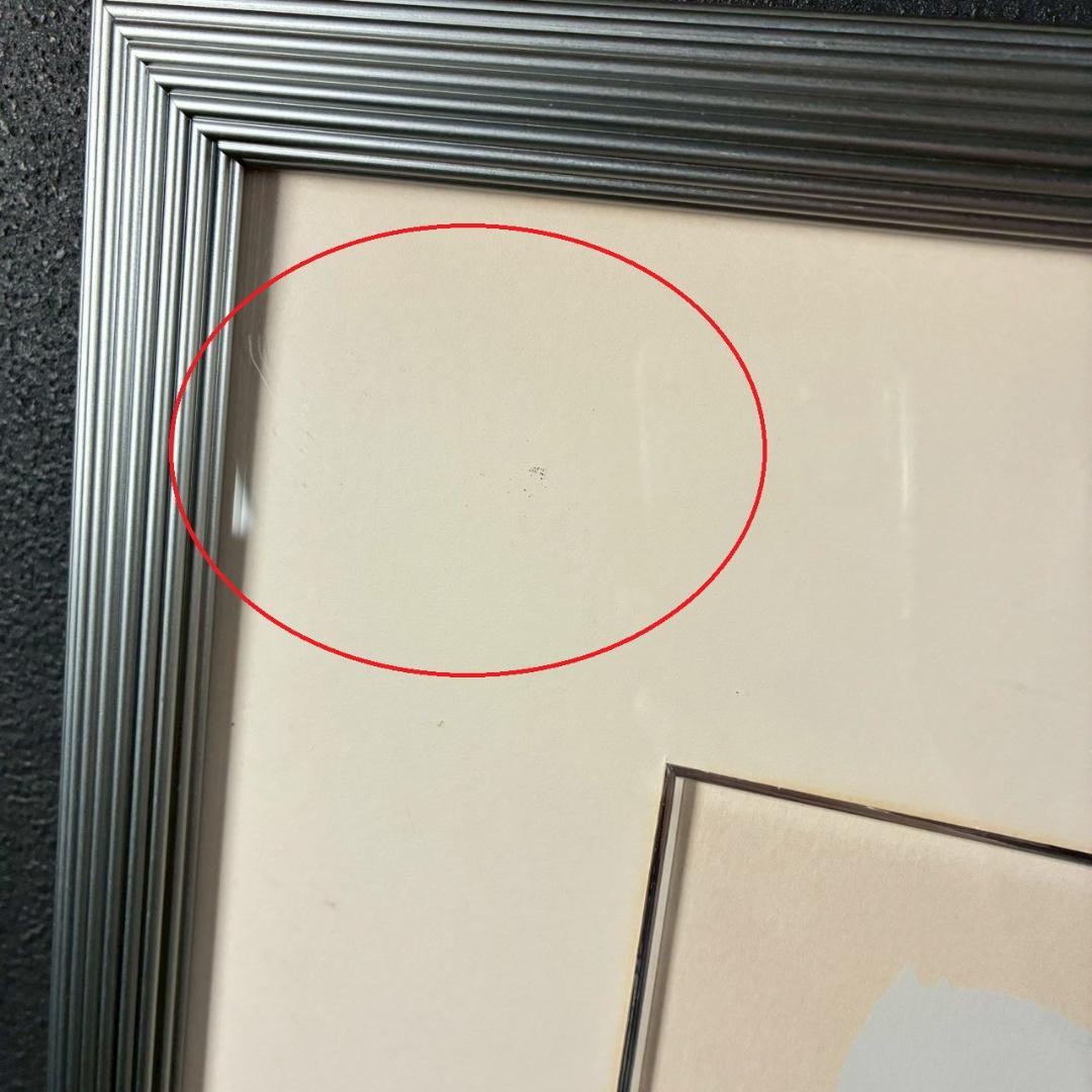 美品 サージ・マルジス「読書のひととき」リトグラフ 直筆サイン入り フランス作家