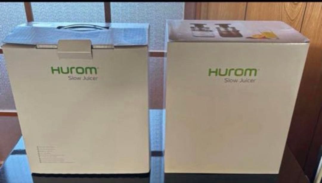 《未使用》Hurom Slow Juicer パープル　スロージューサー