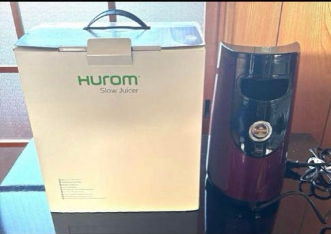 《未使用》Hurom Slow Juicer パープル　スロージューサー