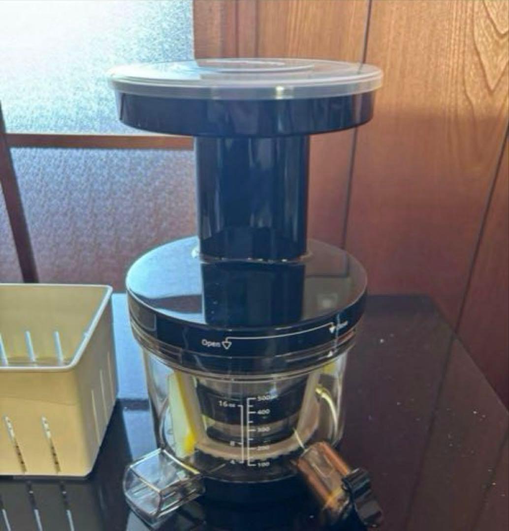 《未使用》Hurom Slow Juicer パープル　スロージューサー