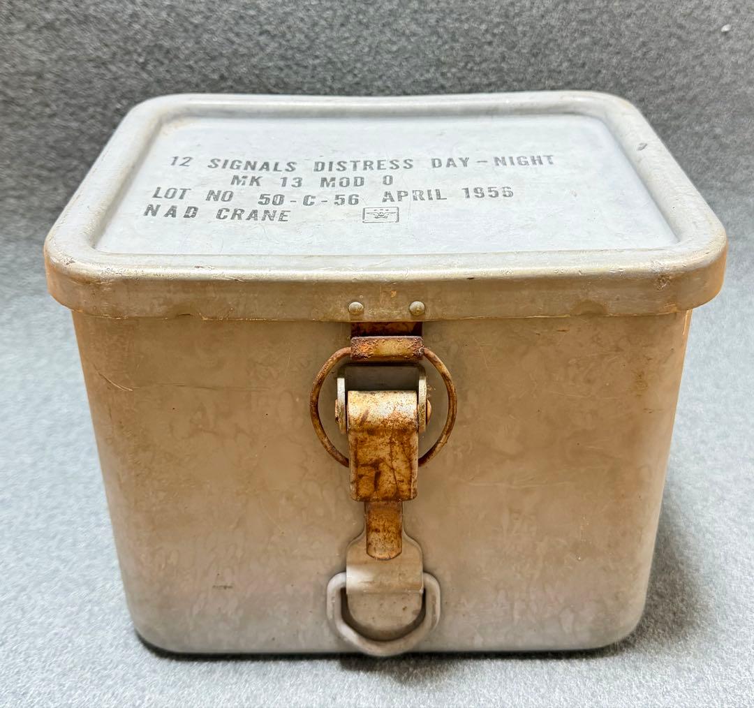 米軍 実物 シグナルコンテナ 50’s DoD