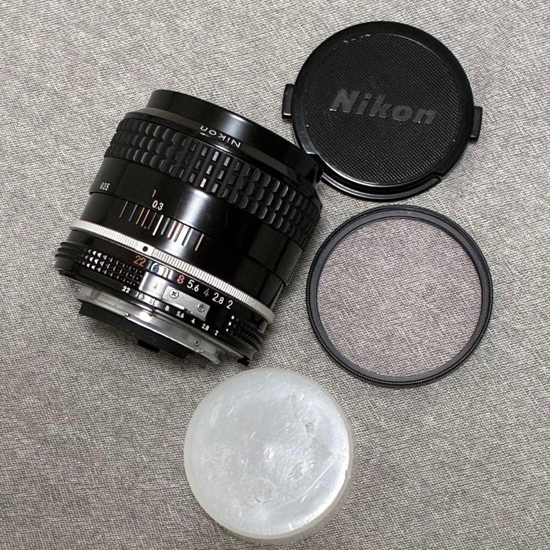 ⭐️外観美品⭐️ニコンNikon Ai Nikkor 35mm f/2 単焦点レンズ
