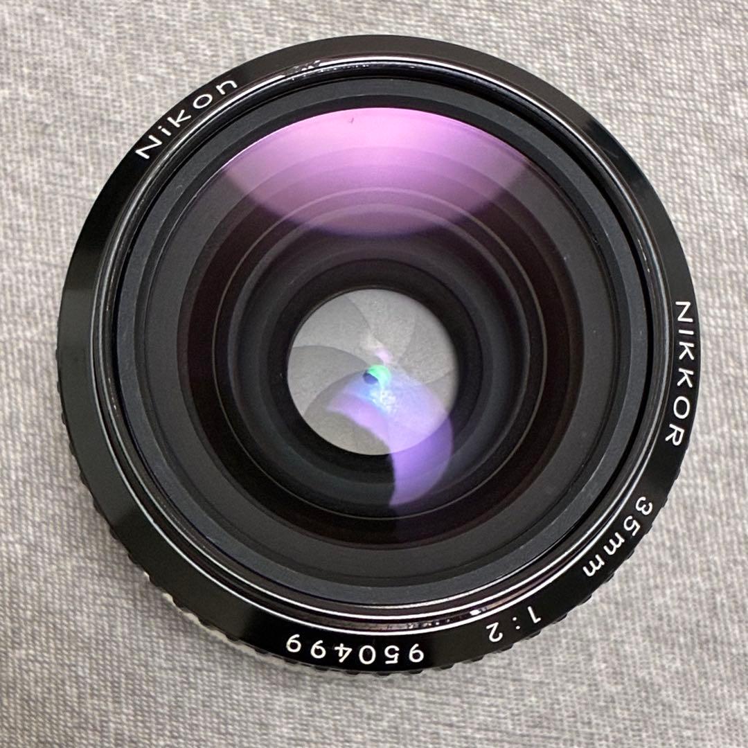 ⭐️外観美品⭐️ニコンNikon Ai Nikkor 35mm f/2 単焦点レンズ