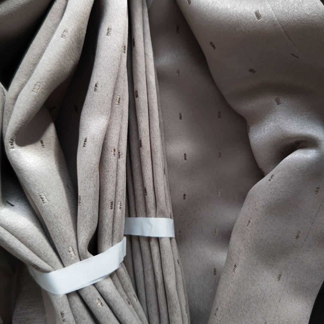 【美品】川島織物 セルコン オーダードレープカーテン