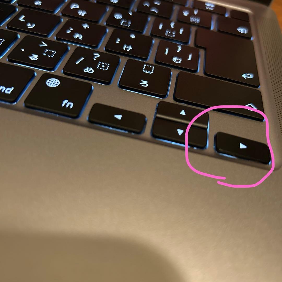 【極美品】充放電回数８回！MacBook Air M1 256GB/8GB