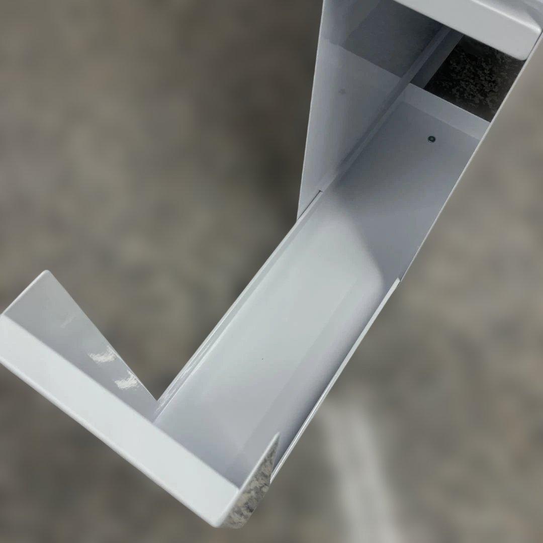 ★山崎実業 調味料ラック 2段 ホワイト キッチン収納 スパイスラック 小物格安