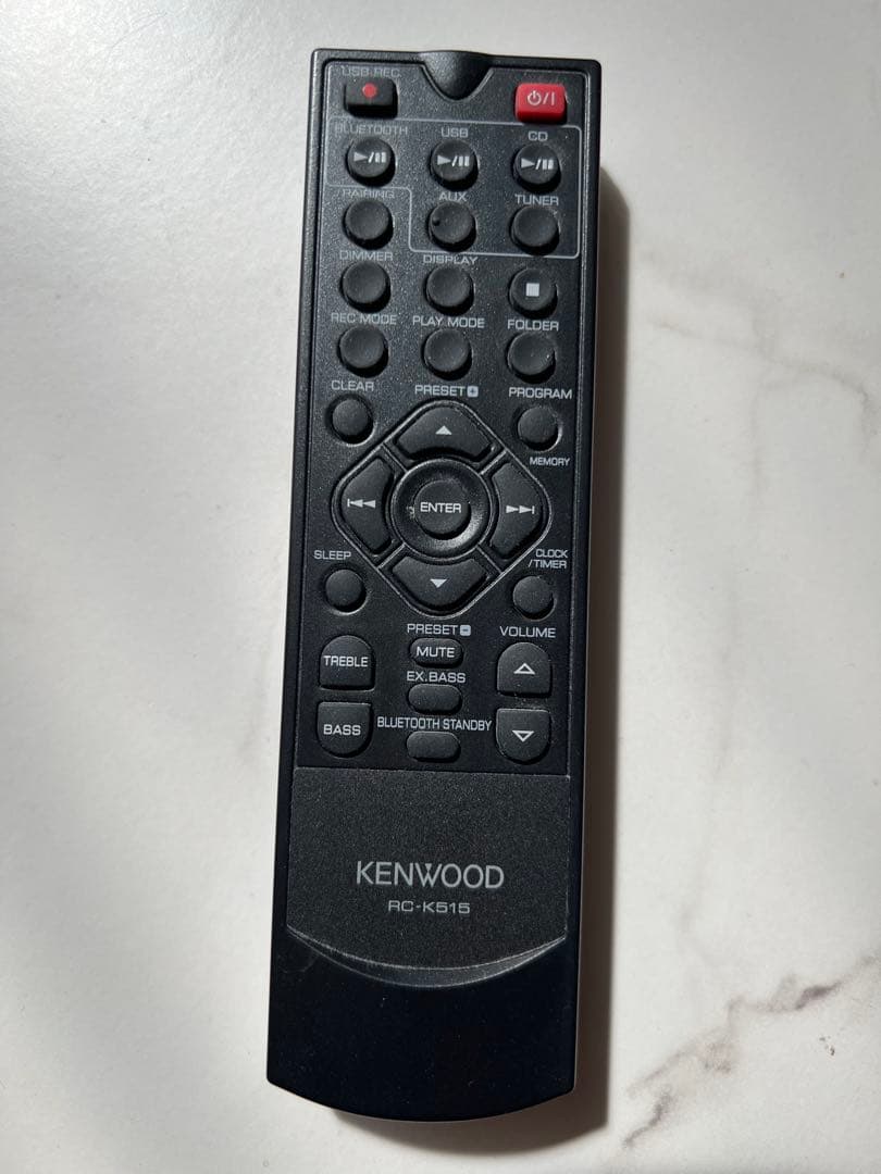 美品KENWOOD ミニコンポ シルバー/ブラウン