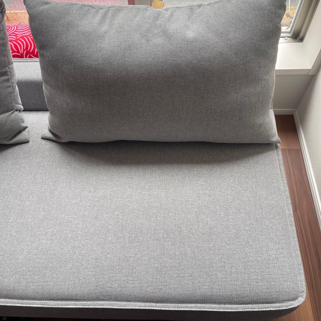 コクヨ　ロビーオフィス　リラックスソファー メッティ　ライトグレー