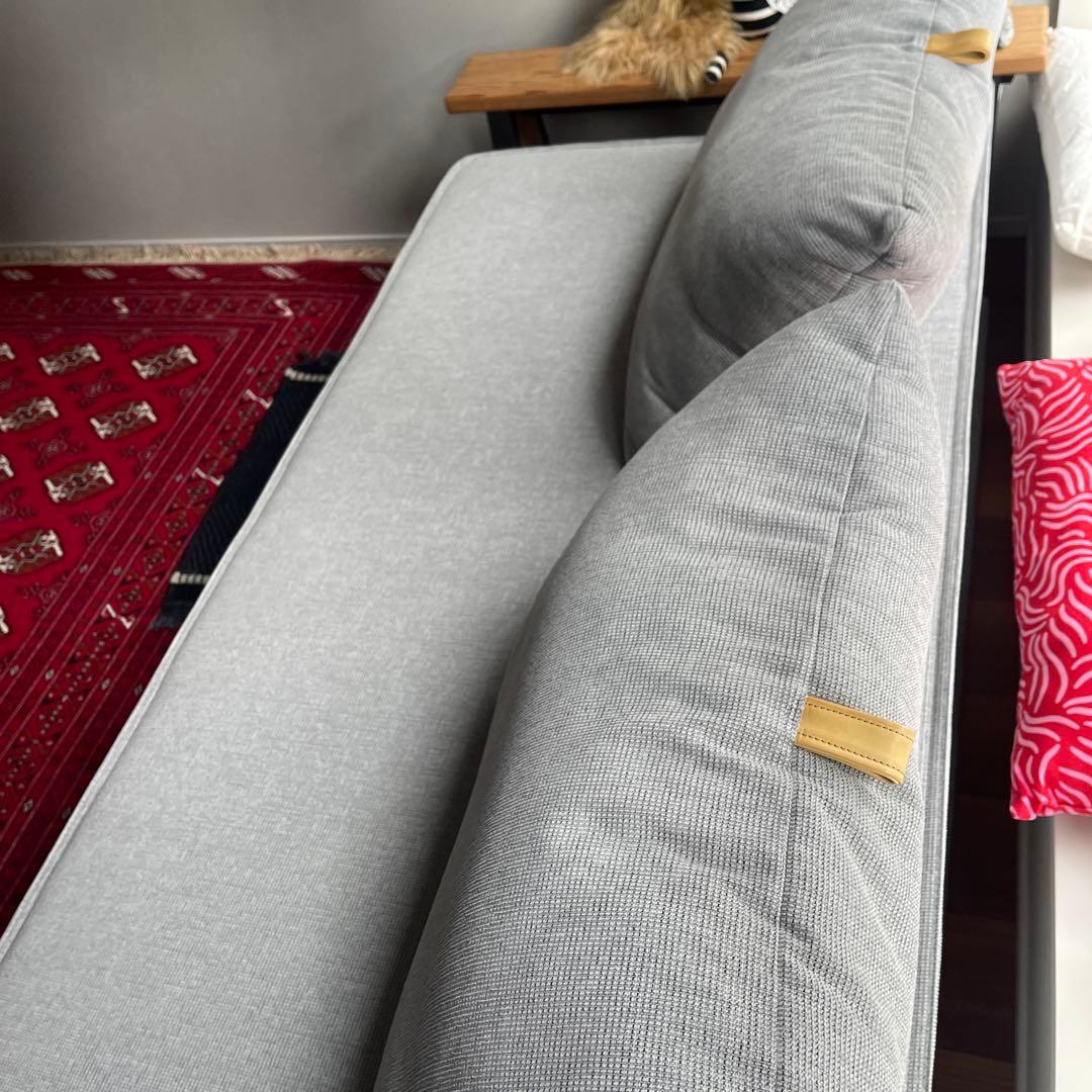 コクヨ　ロビーオフィス　リラックスソファー メッティ　ライトグレー