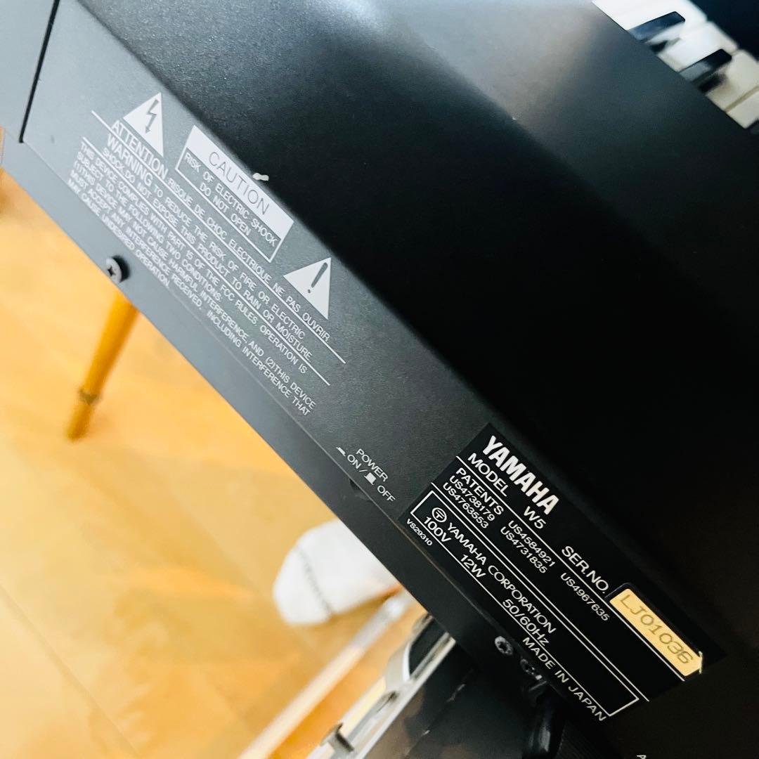 【美品】YAMAHA シンセサイザー W5 76鍵盤 ワークステーション ヤマハ