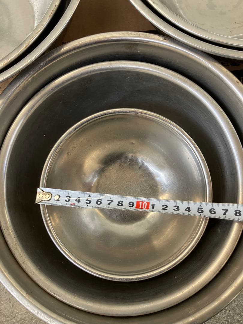 新品39㎝1個304マル玉印製　計11点27㎝2個24㎝4個20㎝2個15㎝2個