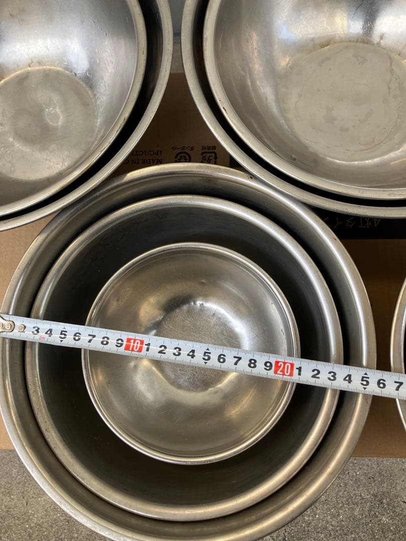 新品39㎝1個304マル玉印製　計11点27㎝2個24㎝4個20㎝2個15㎝2個