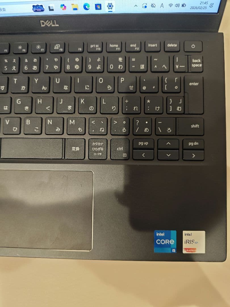 【第11世代 Core i5】DELL ノートPC SSD256GB Win11