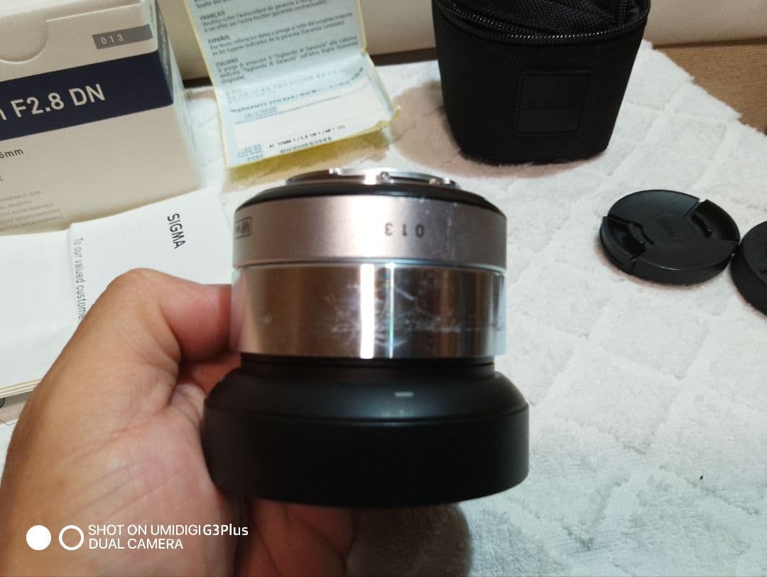 【howow様用】SIGMA 30mm F2.8 DN シルバー