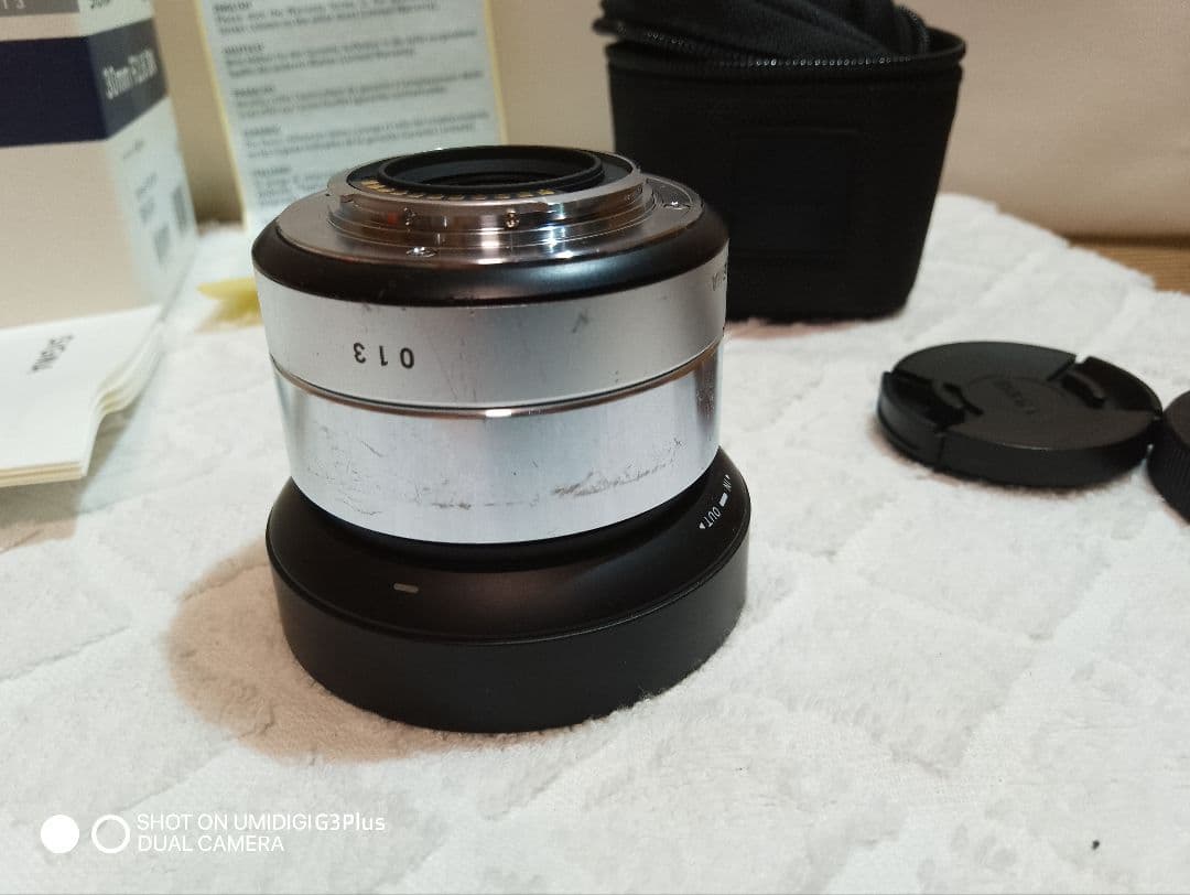 【howow様用】SIGMA 30mm F2.8 DN シルバー