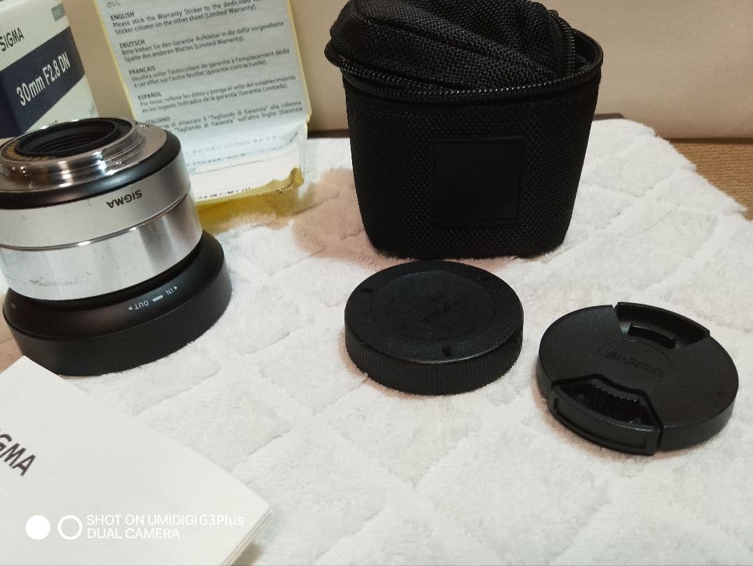 【howow様用】SIGMA 30mm F2.8 DN シルバー