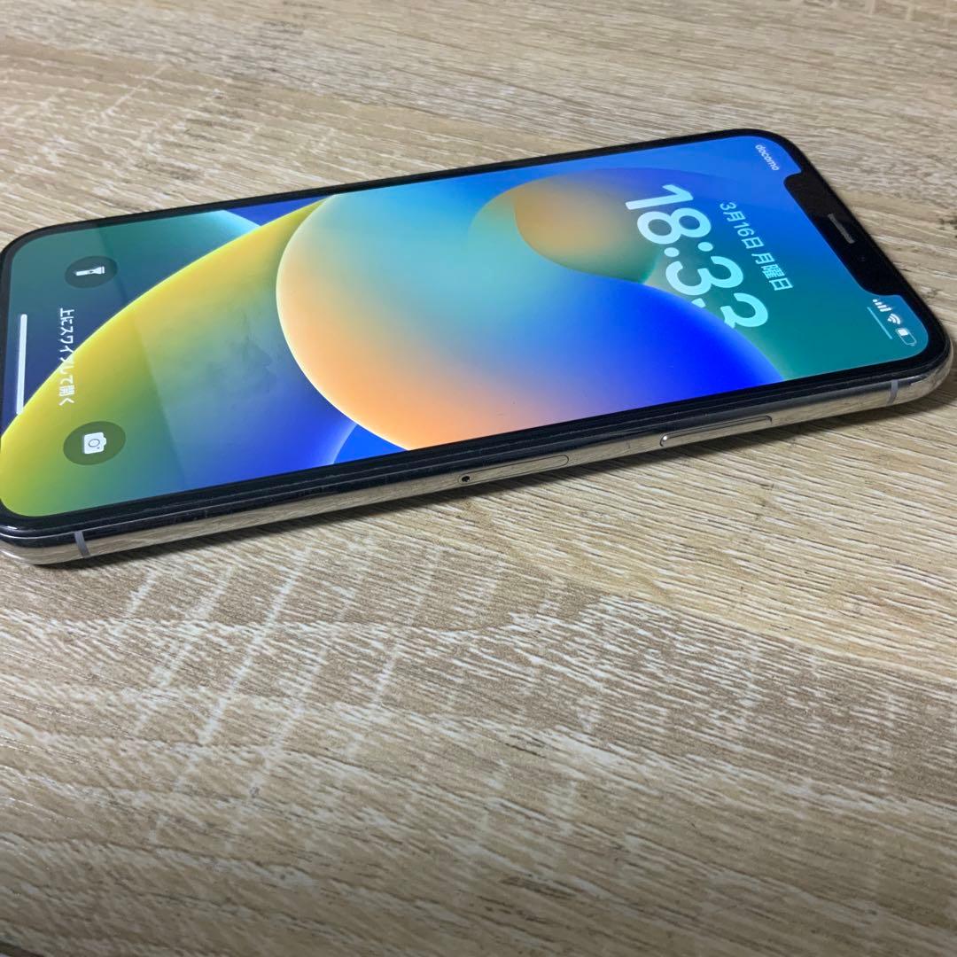 美品 Apple iPhone X 本体　64G 【SIMフリー】