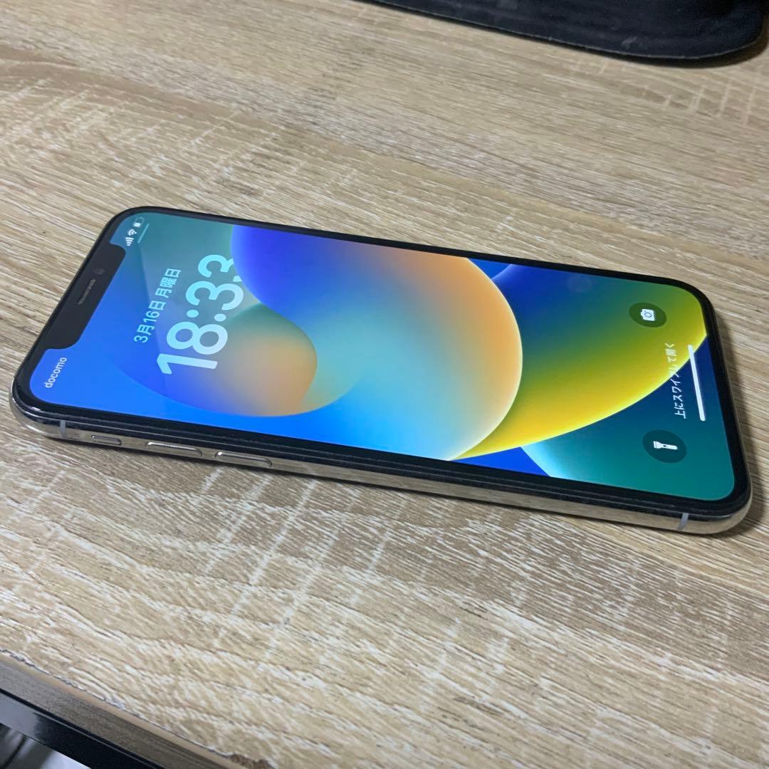 美品 Apple iPhone X 本体　64G 【SIMフリー】