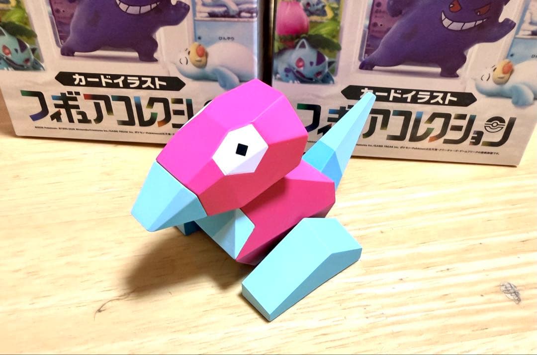 ポケモンカード　カードイラストフィギュアコレクション　ポリゴン
