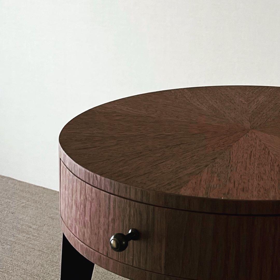 天板ウォールナット突板　卓袱台　ちゃぶ台