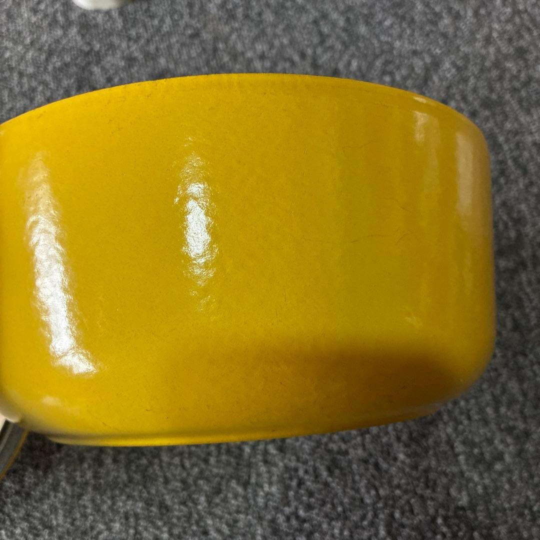 miffyLE CREUSET ココットロンド　イエロー 両手鍋 20