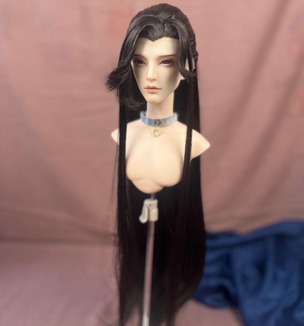 DM10 BJD 1/3 人形 ドール　用ウィッグ カツラ 耐熱 ハンドメイド