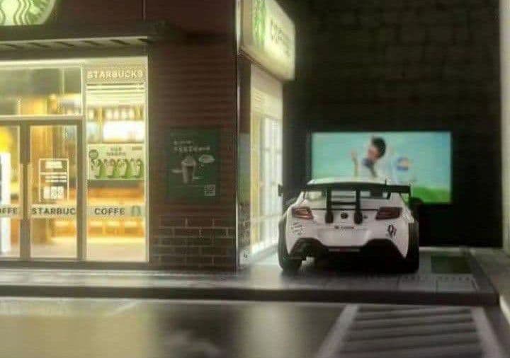 ◉STARBUCKS　COFFEECAFE➕コーヒーショップ女性店員セット