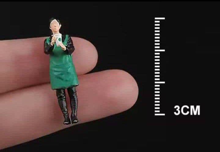 ◉STARBUCKS　COFFEECAFE➕コーヒーショップ女性店員セット