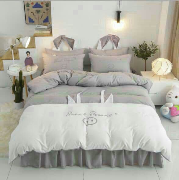 寝具カバーセット セミ 4点セット 掛け布団カバー オシャレ 送料込み