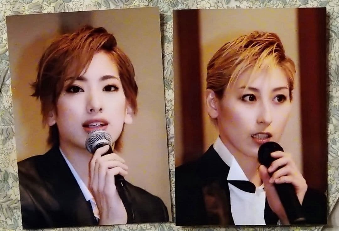 宝塚花組、座談会集合写真12枚、水美舞斗、柚香光、花乃まりあ、朝月希和、他10名