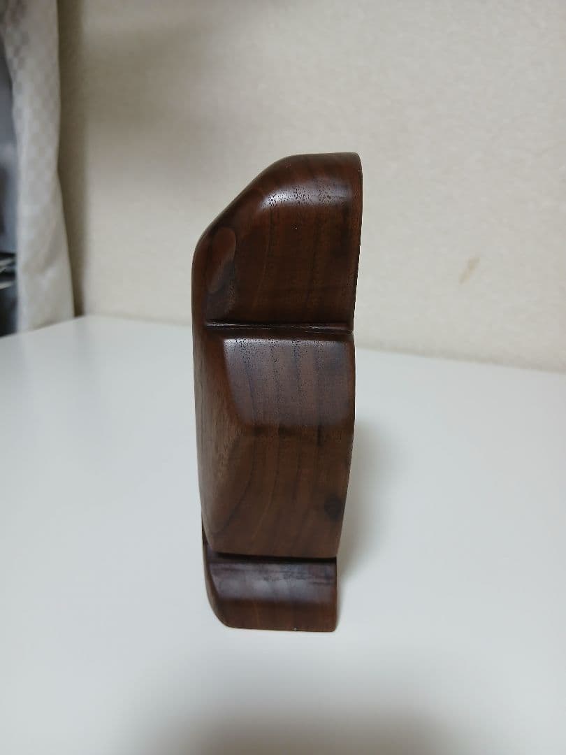 チャムスでおなじみ！「カツオドリ」ウォールナット(高級クルミ)材　削り出し！！