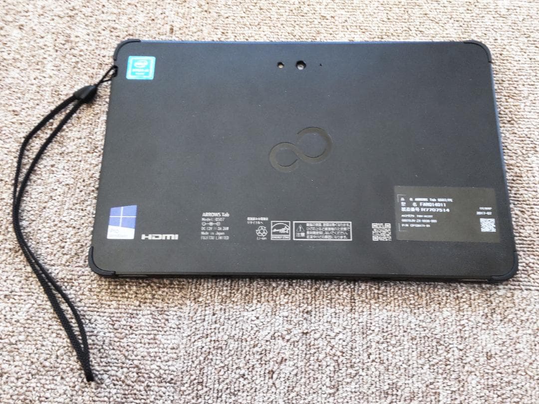 [むぅ]【値下げ】富士通 ARROWS Tab Q507/PE Offic