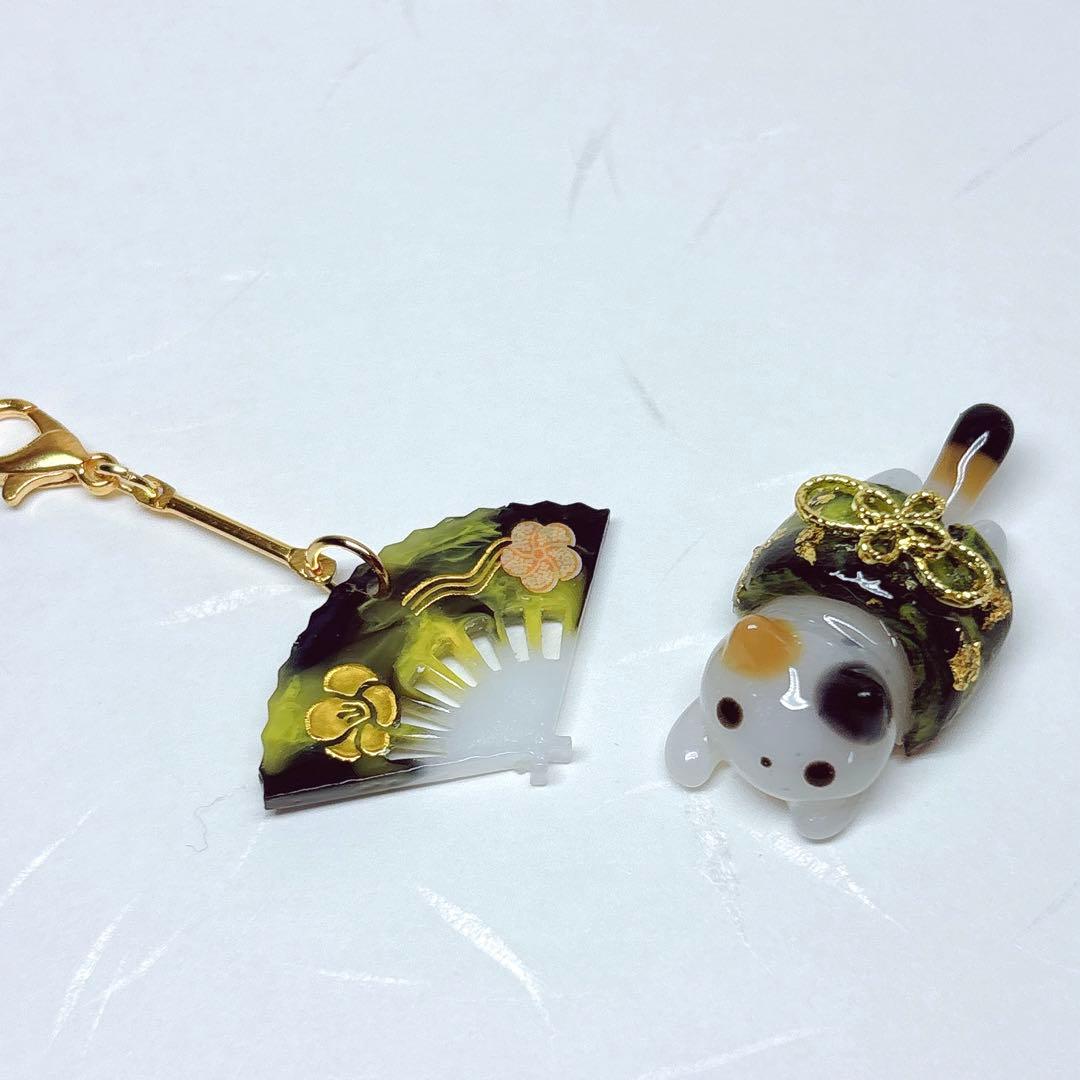 ★123 お正月にゃんこチャームセット