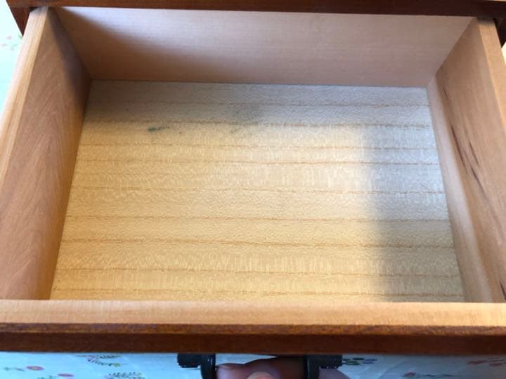 アンティーク 木製 小物入れ