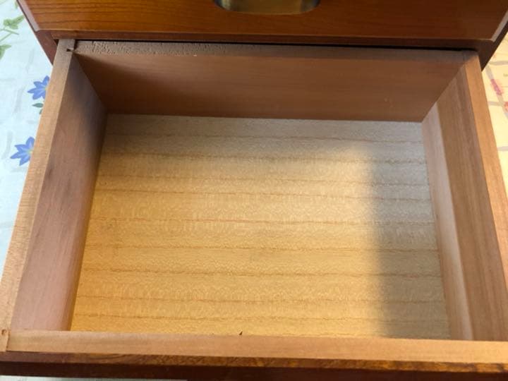 アンティーク 木製 小物入れ