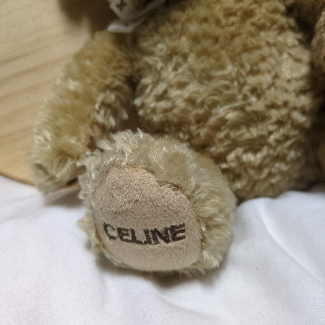 CELINE ベージュ ぬいぐるみ 約30cm